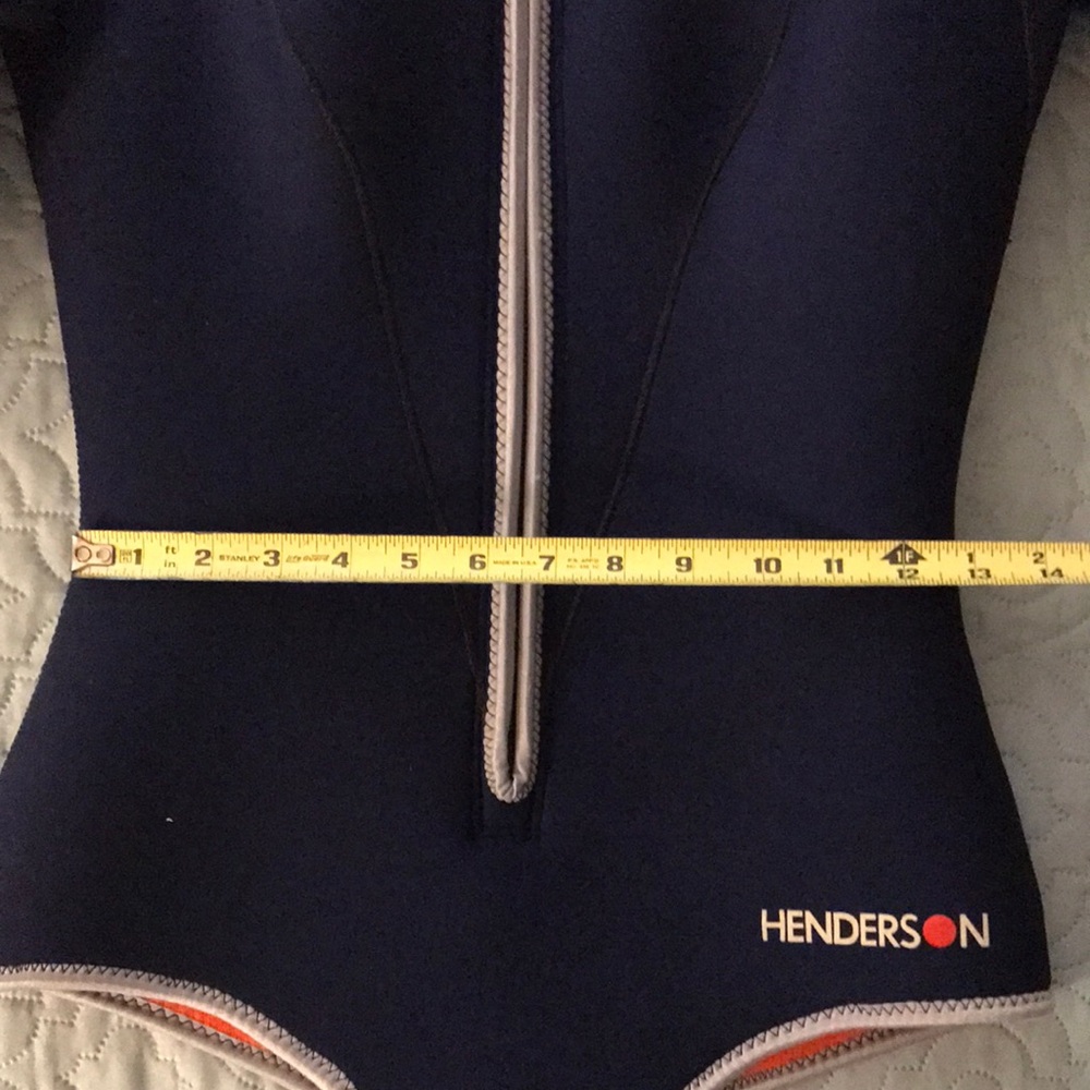 Henderson Scuba Diving Snorkeling Long Sleeve Wet Suit Blue Pink Stripes… - Picture 16 of 16